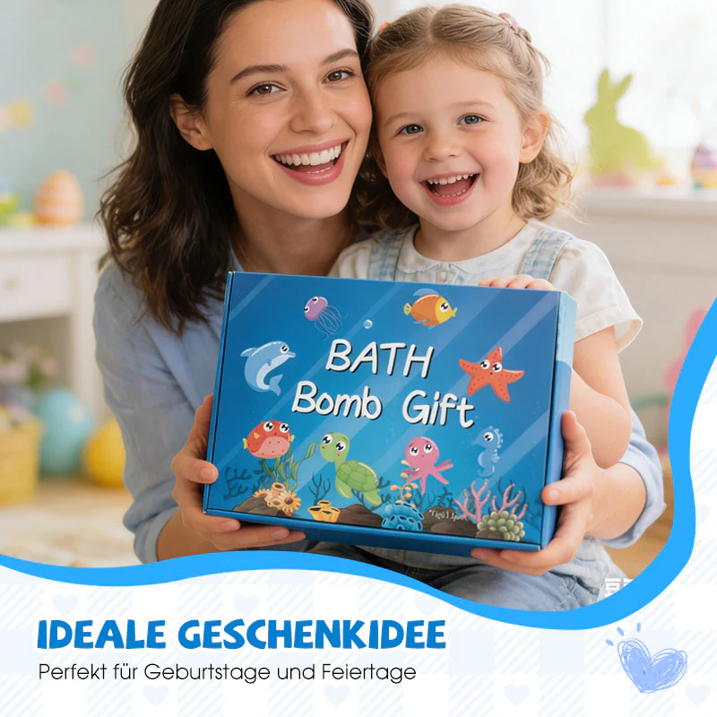 🐬Easter Special 40% OFF!🐠Bath Bomb Gift Set for Kids - Image 5