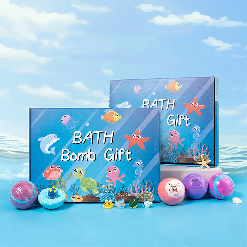 🐬Easter Special 40% OFF!🐠Bath Bomb Gift Set for Kids - Image 8