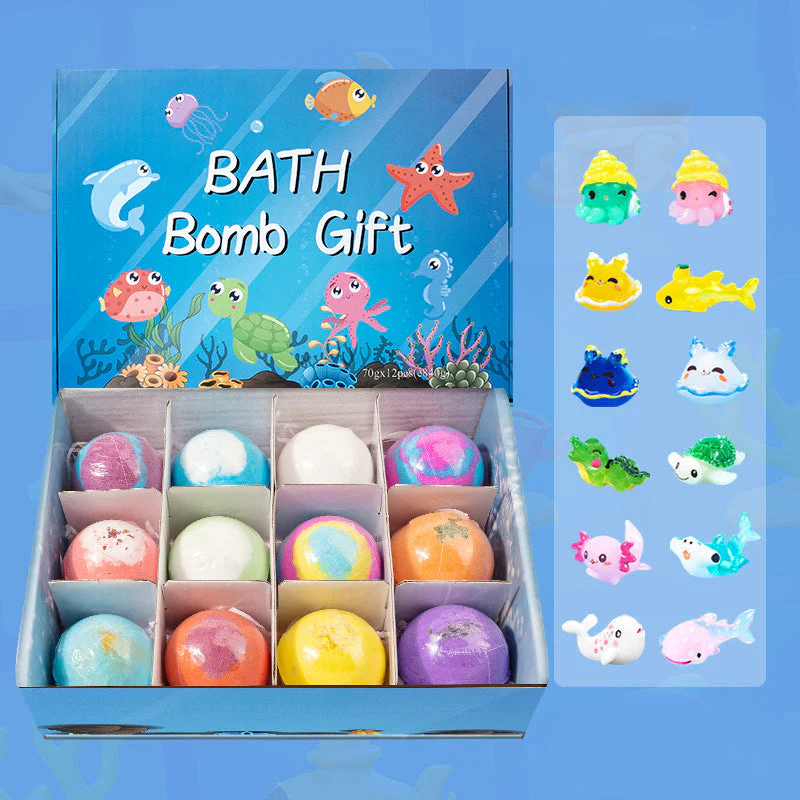 🐬Easter Special 40% OFF!🐠Bath Bomb Gift Set for Kids - Image 9