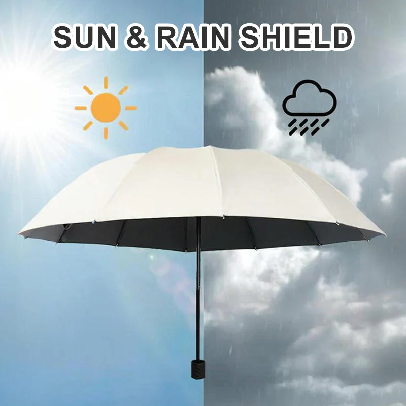 ⏳Limited stock available - while stocks last⏰12-Rib Large Foldable Windproof Umbrella🌂 - Image 2