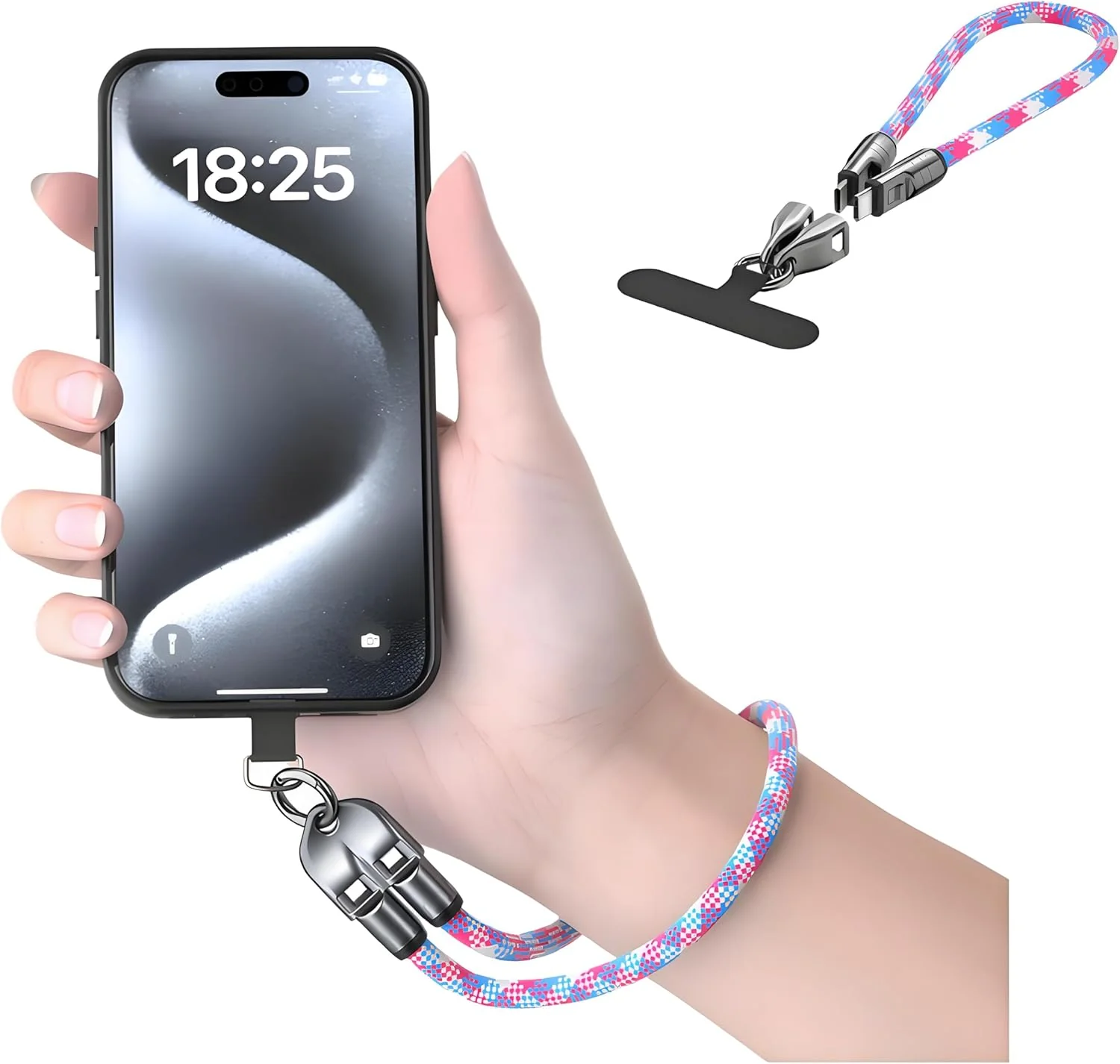 🔥 LAST DAY PROMOTION - 50%OFF 🔥2 IN 1 Cell Phone Lanyard Fast Charging Data Cable - Image 2
