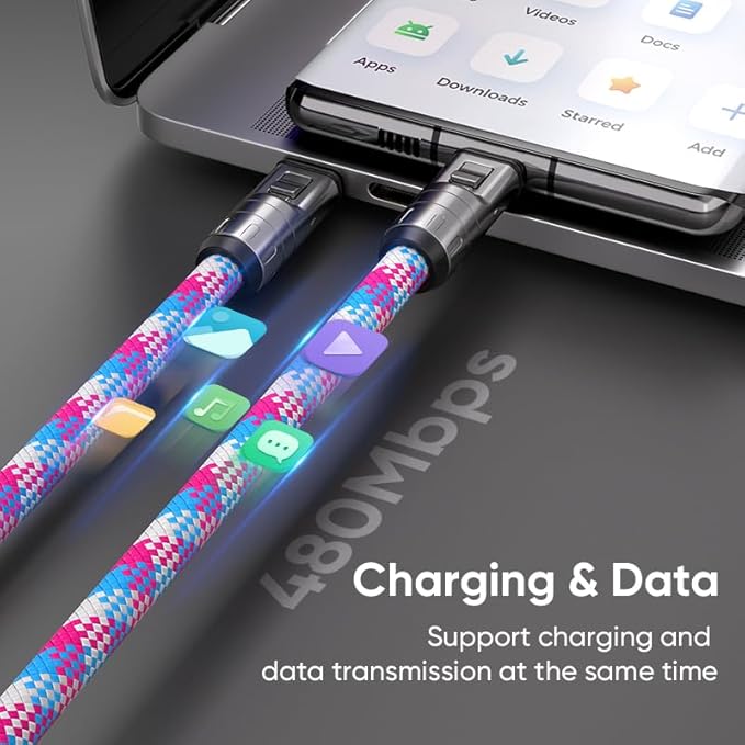 🔥 LAST DAY PROMOTION - 50%OFF 🔥2 IN 1 Cell Phone Lanyard Fast Charging Data Cable - Image 4