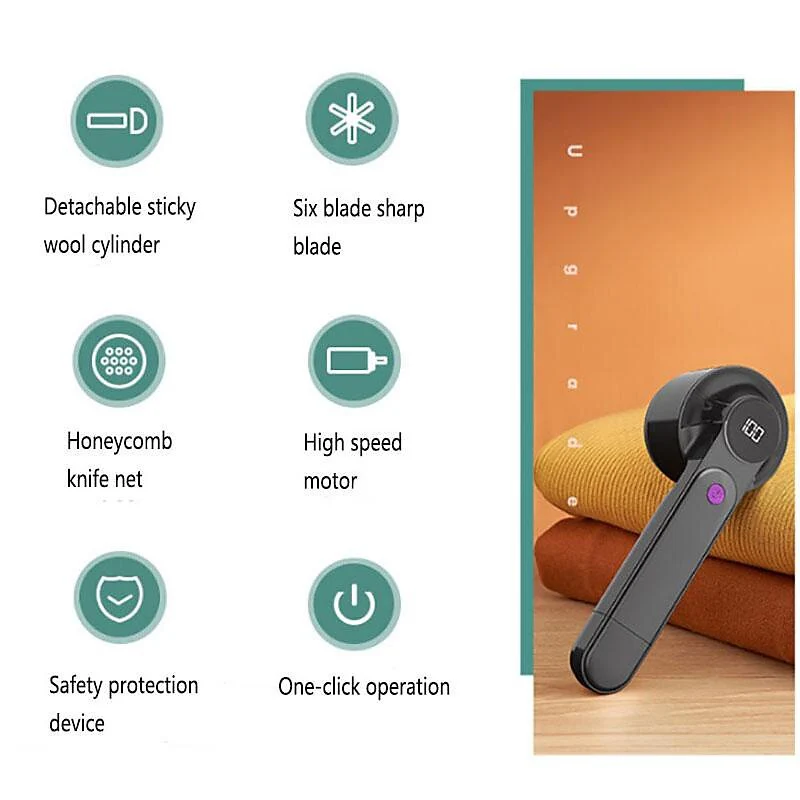 🔥Last Day Promotion - 50% OFF🎁 2 in 1 Electric Lint remover - Image 11
