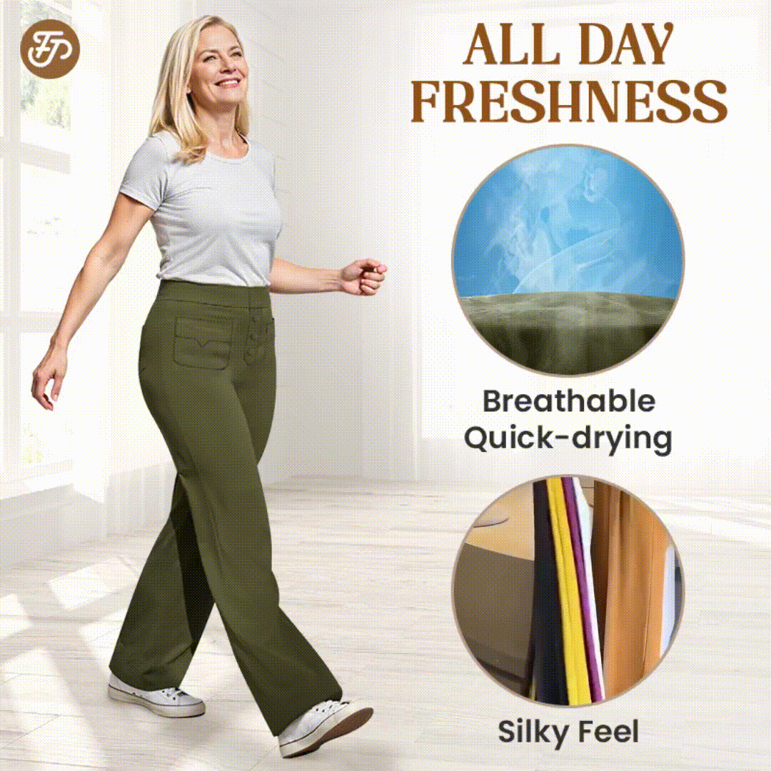 💖2025 NEW TYPE SALE 50% OFF💷Women's Casual High Waist Stretch Pants - Image 3