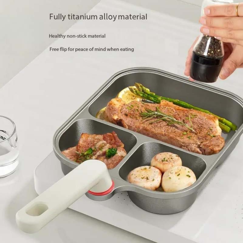 🎁 Limited stock available—grab yours now!🔥3-in-1 Cup-Shaped Large Capacity Pan - Image 3