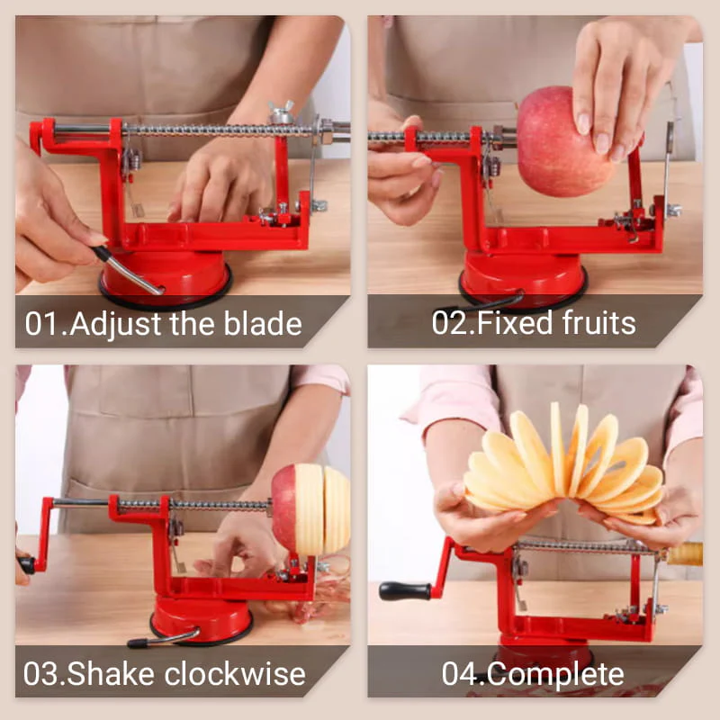 🎅Christmas Pre-Sale🎁3-in-1 Hand Crank Peeler - Image 6