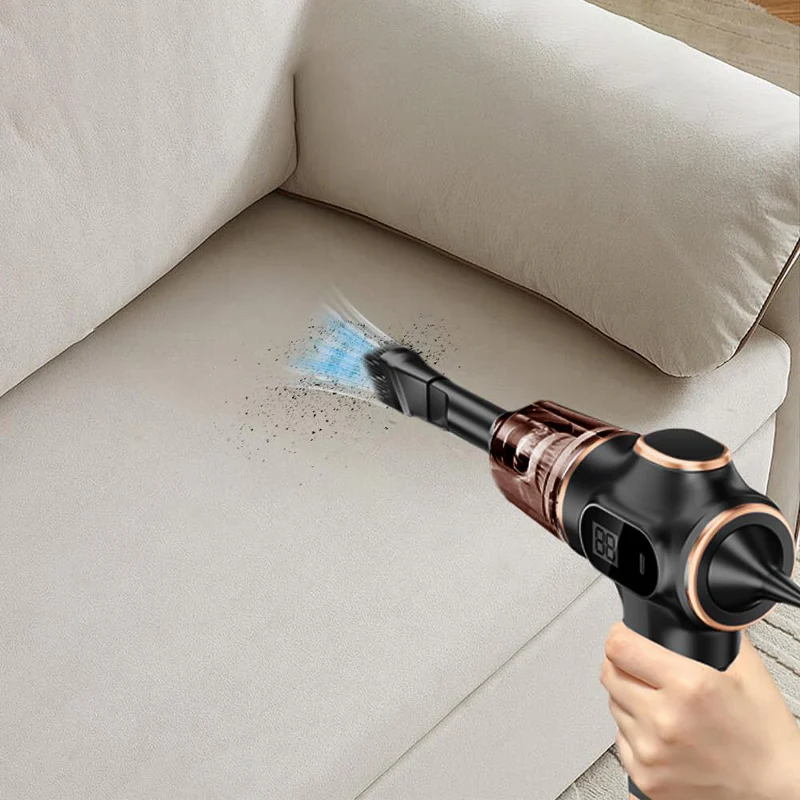 🌪️4 Combination 1 Powerful rechargeable car vacuum cleaner - Image 2