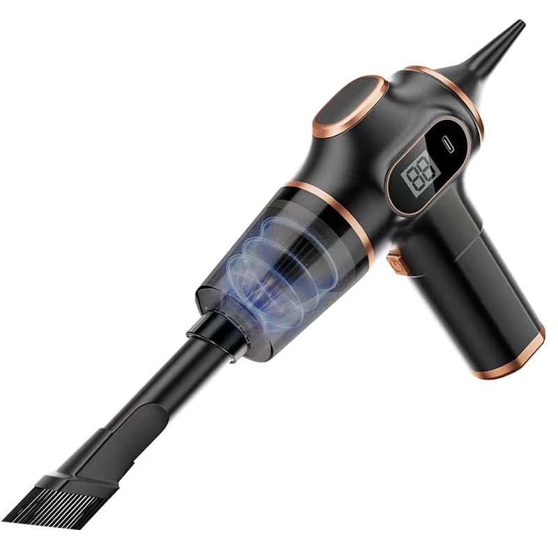 🌪️4 Combination 1 Powerful rechargeable car vacuum cleaner - Image 4