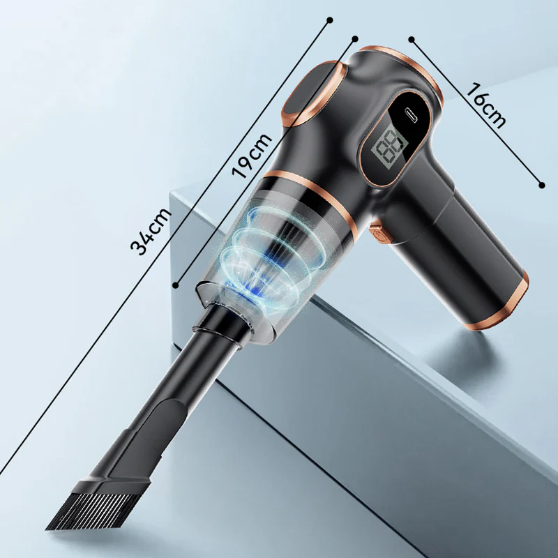 🌪️4 Combination 1 Powerful rechargeable car vacuum cleaner - Image 9