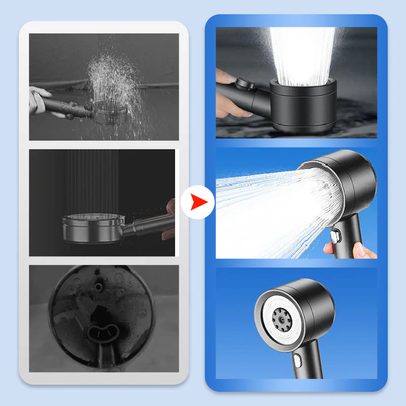 🚿4-Mode High-Pressure Shower Head with Filter - Image 3