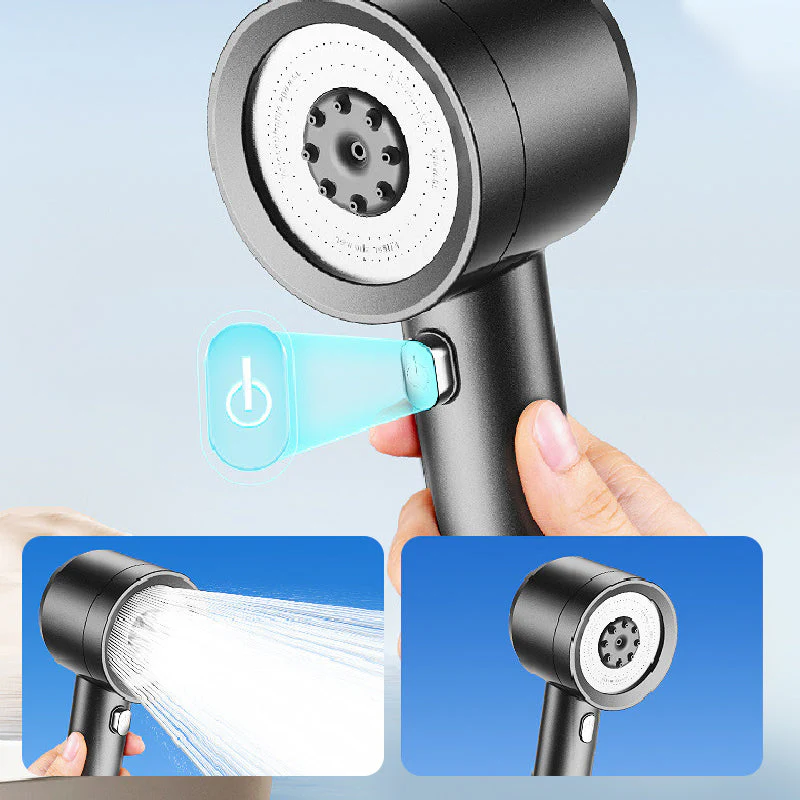 🚿4-Mode High-Pressure Shower Head with Filter - Image 4