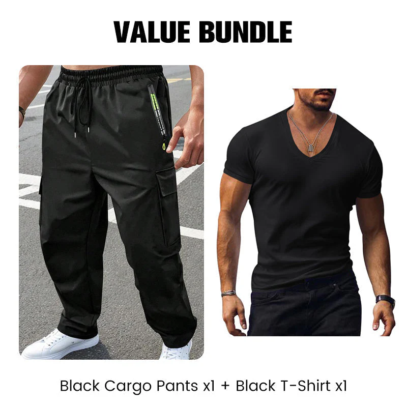 🔥Men's Outdoor Cargo Pants with Multi-Pockets - Image 13