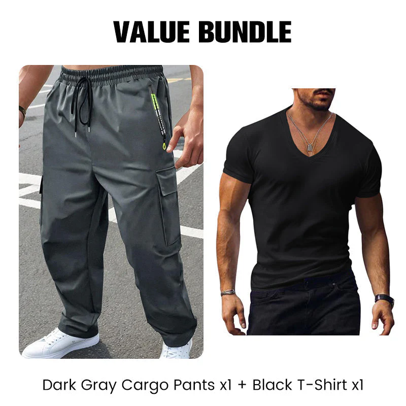 🔥Men's Outdoor Cargo Pants with Multi-Pockets - Image 16