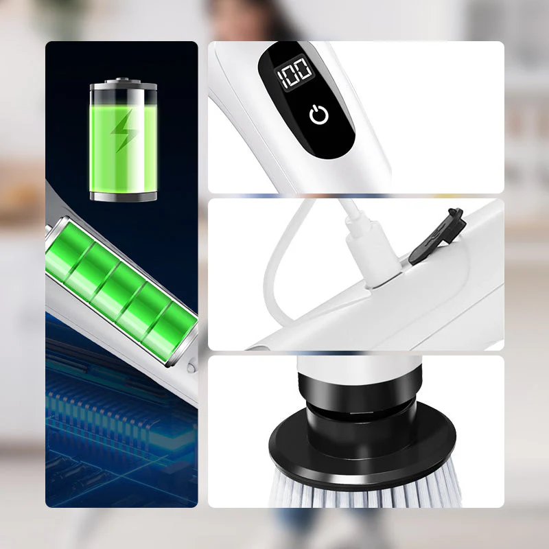✨HOT SALE 50% OFF✨8-in-1 Electric Cleaning Brush Set for Home Use - Image 8
