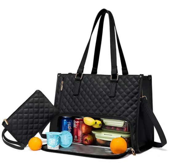 🔥Hot Sale 50% OFF🔥3 in 1 Lunch Tote Bag for Women🎁Free Matching Wallet⏰