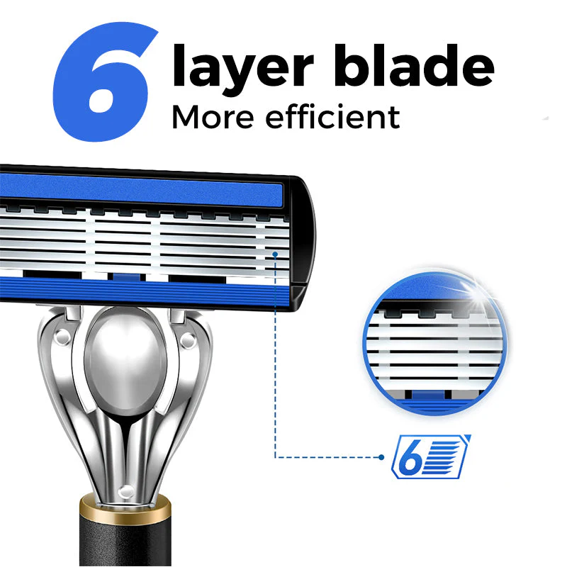 🔥2025 New Hot Sale 50% OFF🔥Advanced Manual Shaving Razor Blade Set - Image 6