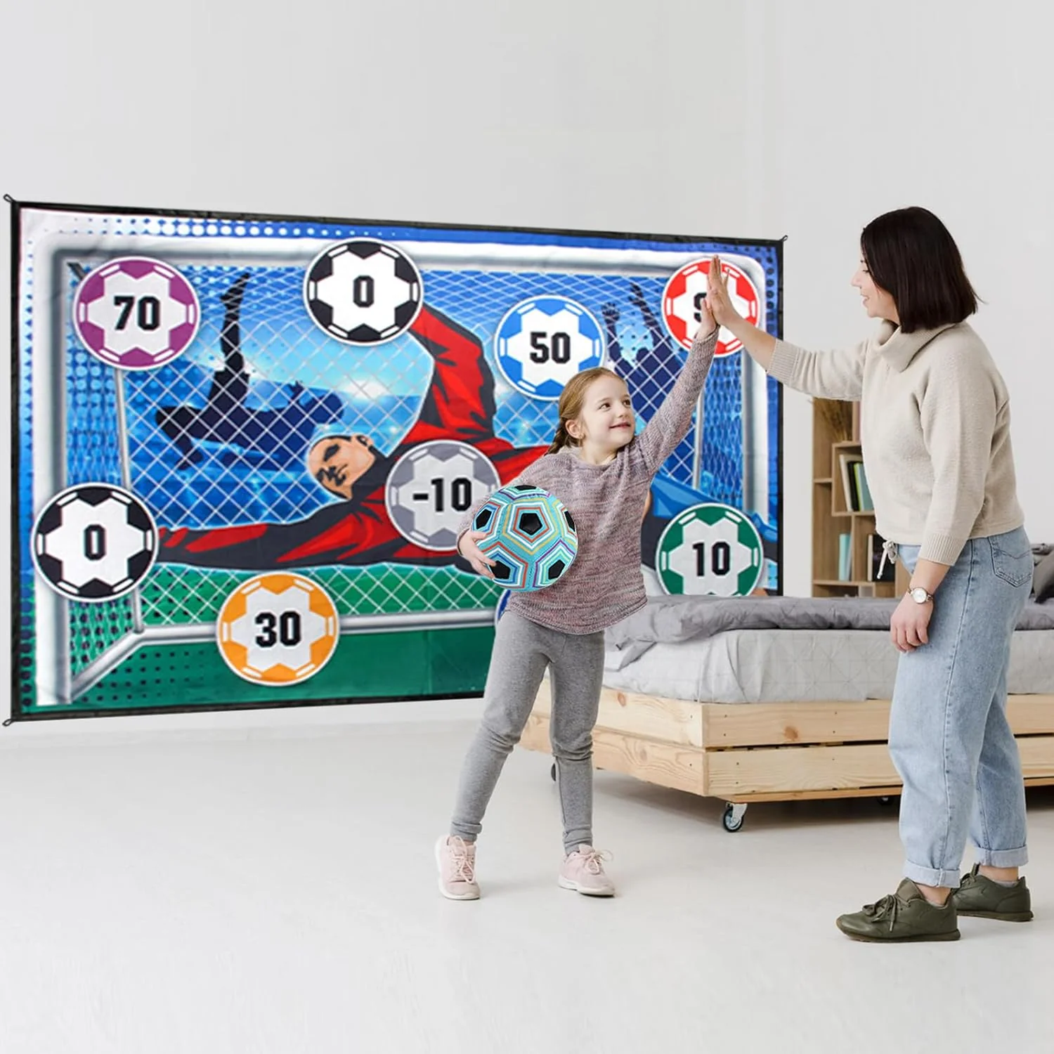 ⚽Soccer Ball Game Set – Complete with Goal & Pump, Outdoor Play & Skill Development ✨ - Image 5