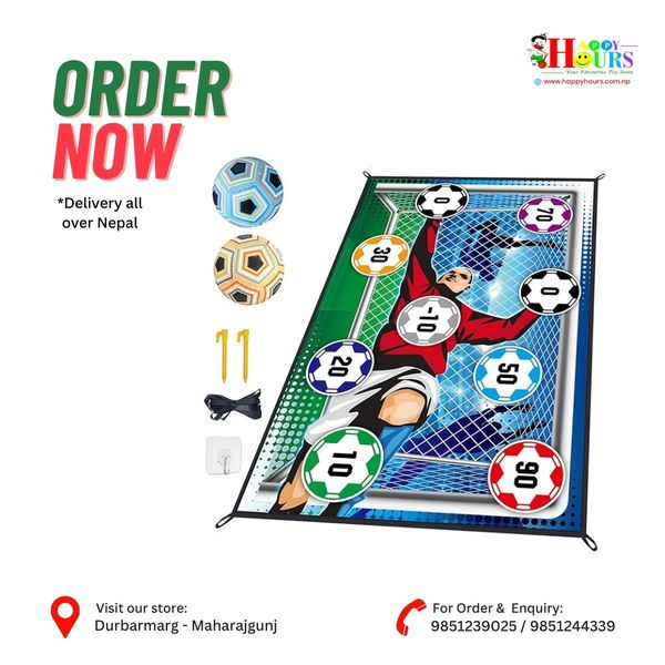 ⚽Soccer Ball Game Set – Complete with Goal & Pump, Outdoor Play & Skill Development ✨ - Image 6