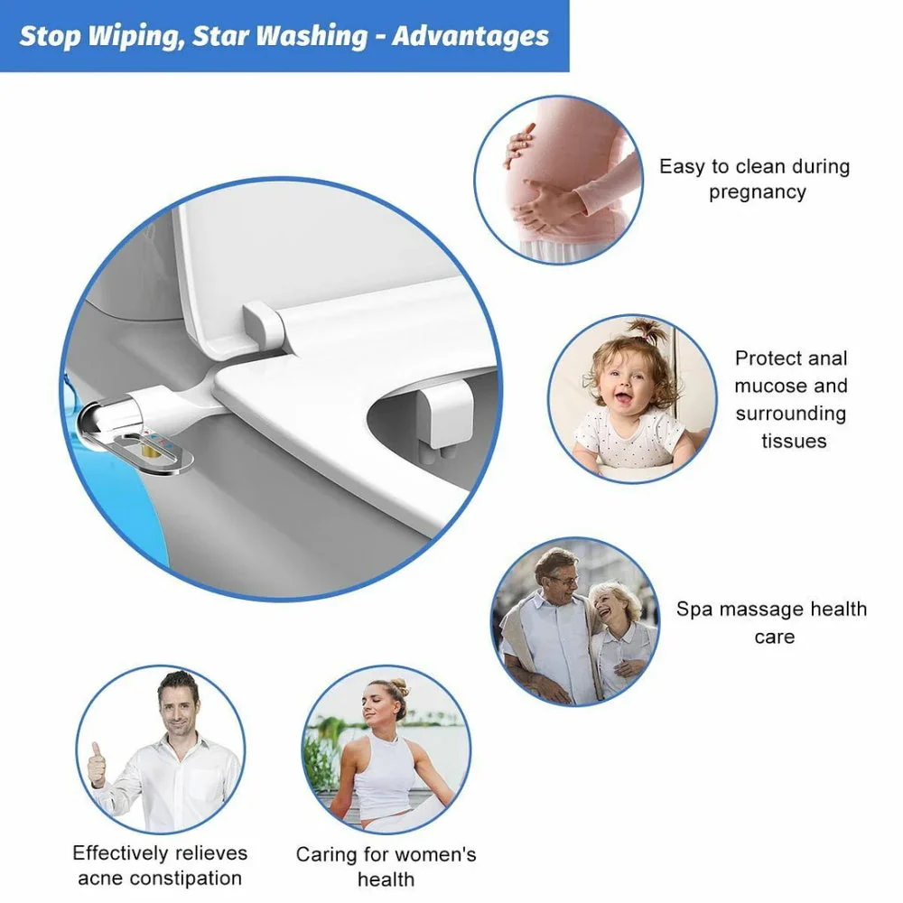 🚽 Hygiene Upgrade | Dual Nozzle Bidet Washer | Self-Cleaning & Easy Install 💦 - Image 2