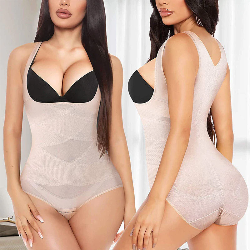 🔥New Year Specials💥-💃Women's Lightweight Mesh Yoga Bodysuit Shaper - Image 2