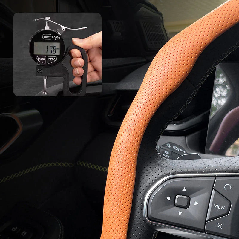🖤Black Friday Specials:🎁 40% OFF💖Breathable Non-Slip Ultra-Thin Steering Wheel Cover - Image 6