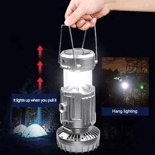 🔥🎁Hot Sale 50% OFF🎁🔥Portable LED Camping Lantern With Fan - Image 3