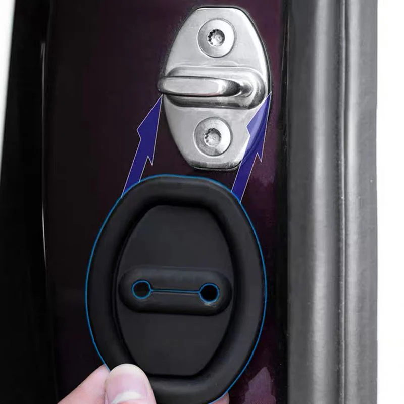 💥Car Door Lock Silicone Cover - Sound Dampening Pad - Image 3