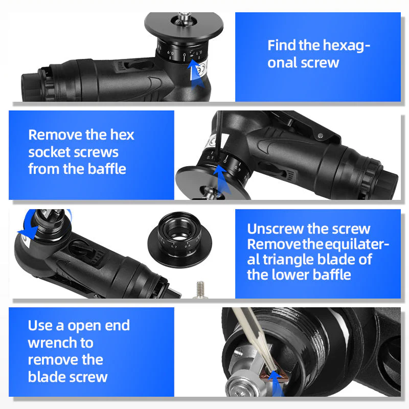 🥳New Year Specials🥳Chamfering Mini Deburring Metal 30000rpm Circular Edge - Image 7