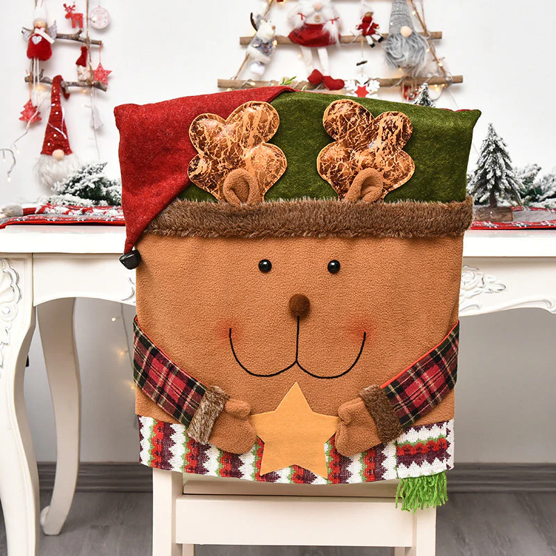 🎅Early Xmas Sales - 50% OFF🎄Christmas Themed Chair Cover - Image 4