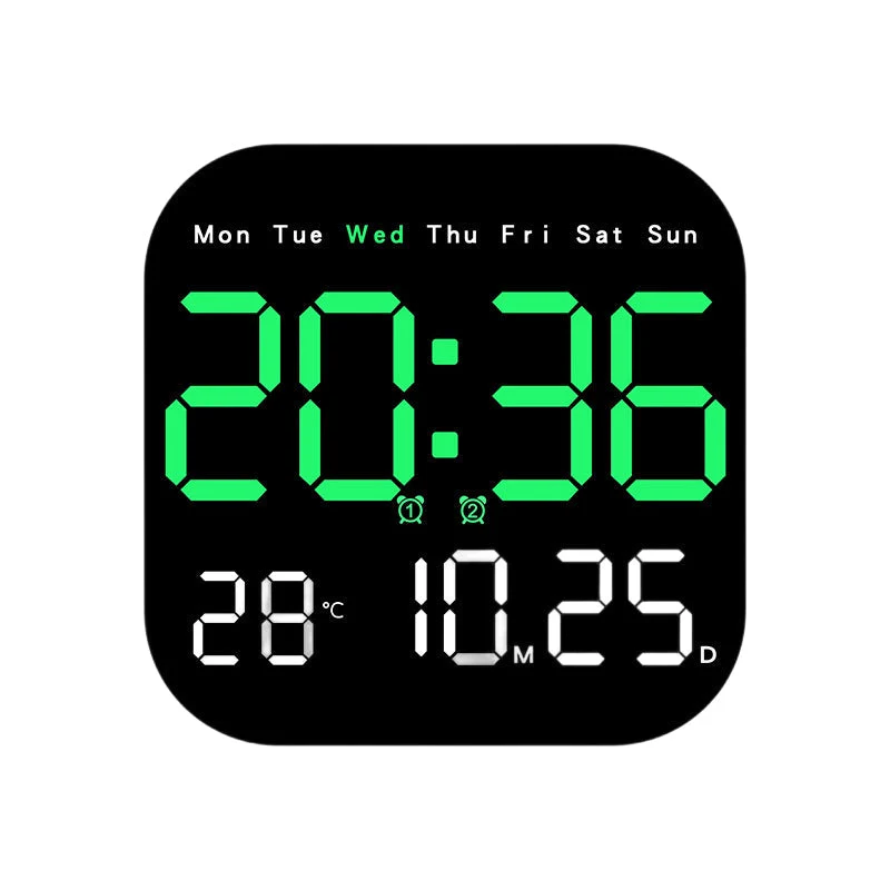 🕰️Easter Special 40% OFF!🛏️Home & Office Digital Clock –  A reliable companion for your daily routine.🌙 - Image 16