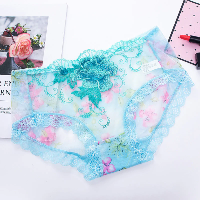 🔥Buy 7 get 7 free🔥Antibacterial cotton panty with lace embroidery - Image 8