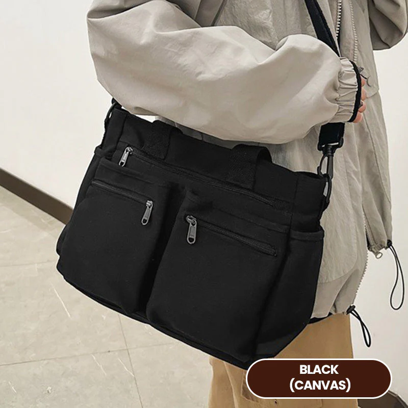 ⛱️40% OFF!👜Vintage Solid Color Shoulder Bag🎁 - Image 10