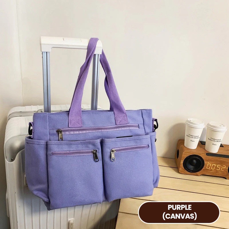 ⛱️40% OFF!👜Vintage Solid Color Shoulder Bag🎁 - Image 16