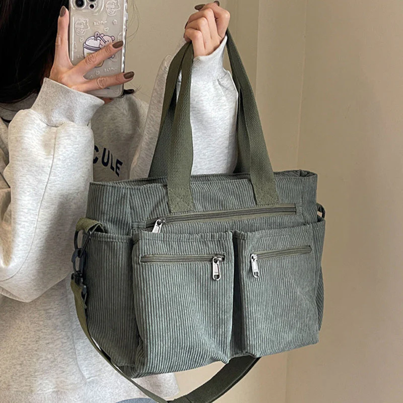 ⛱️40% OFF!👜Vintage Solid Color Shoulder Bag🎁 - Image 4