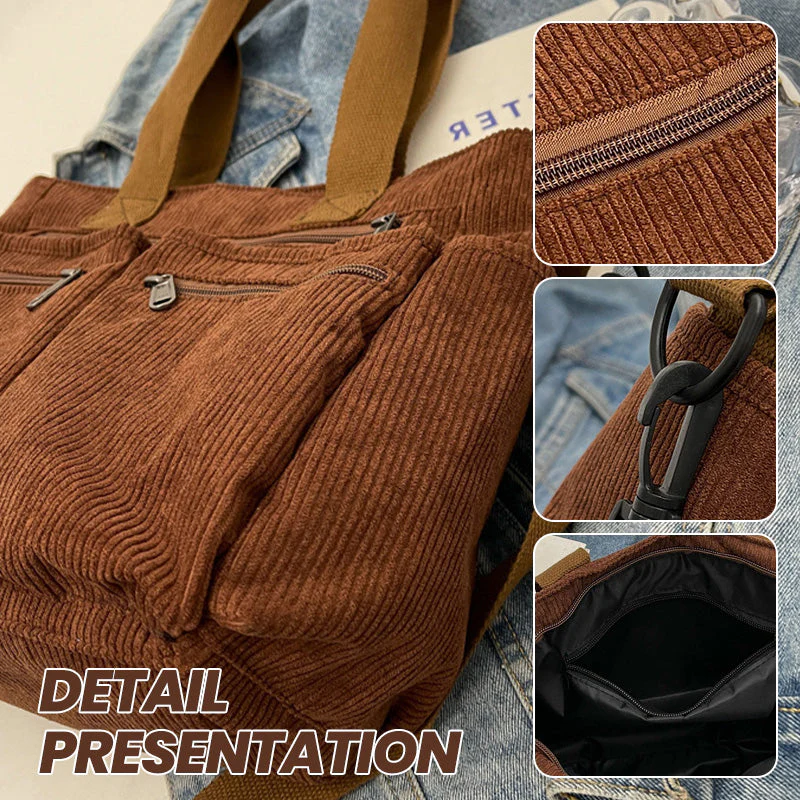 ⛱️40% OFF!👜Vintage Solid Color Shoulder Bag🎁 - Image 8