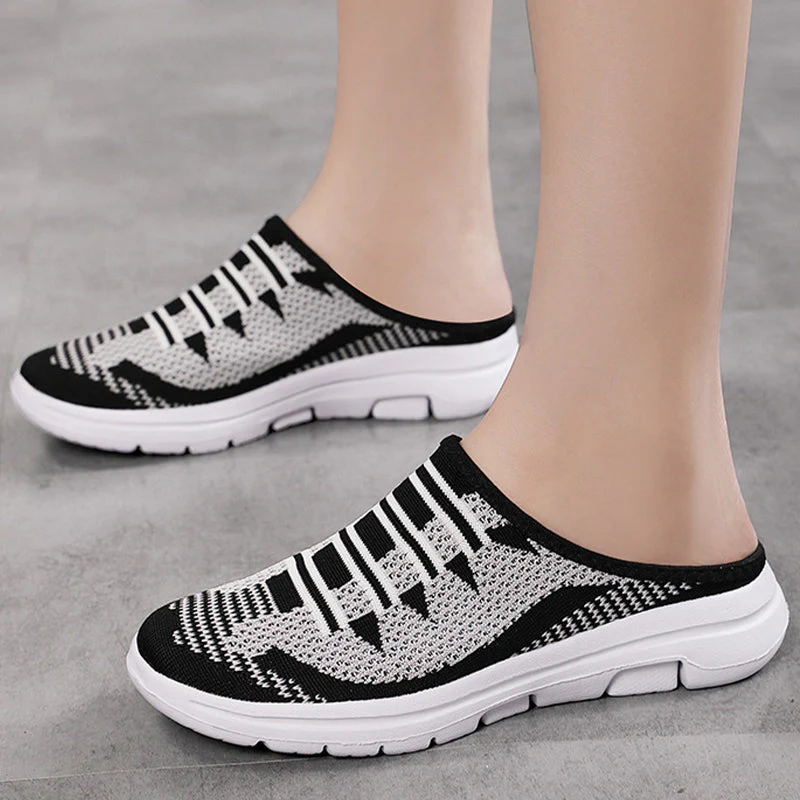 Comfortable & Breathable Closed-Toe Slide Slippers - Image 2