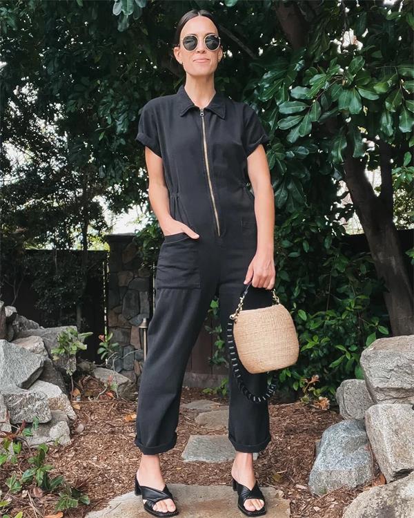 Cropped Utility Jumpsuit - Image 9