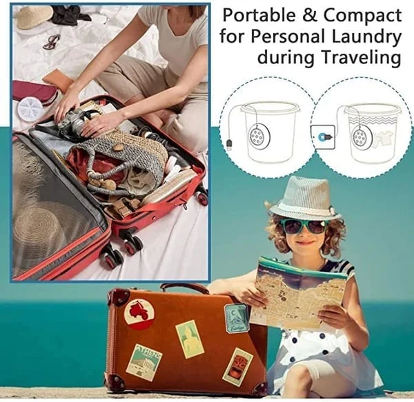 🔥49% OFF TODAY 🎁Mini Washing Machine And Dishwasher - Image 7