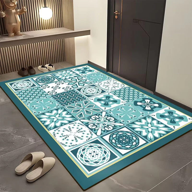Bohemian Geometric Door Mat for Entryway - Image 10
