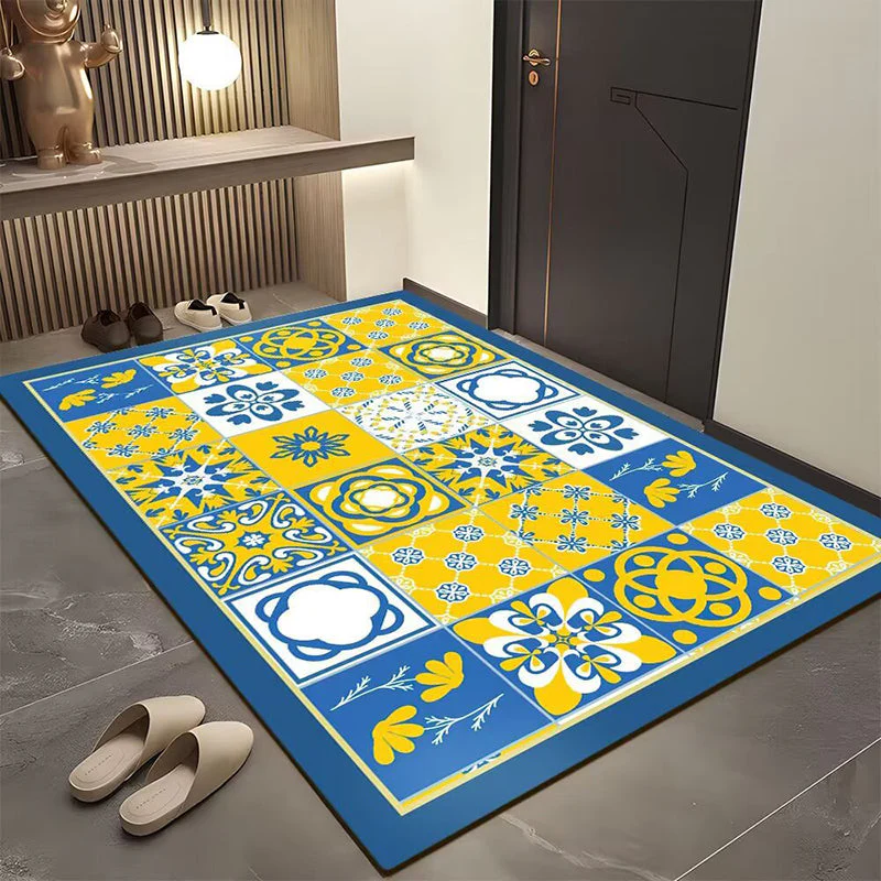 Bohemian Geometric Door Mat for Entryway - Image 14