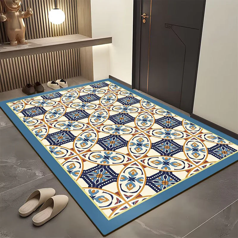 Bohemian Geometric Door Mat for Entryway - Image 15