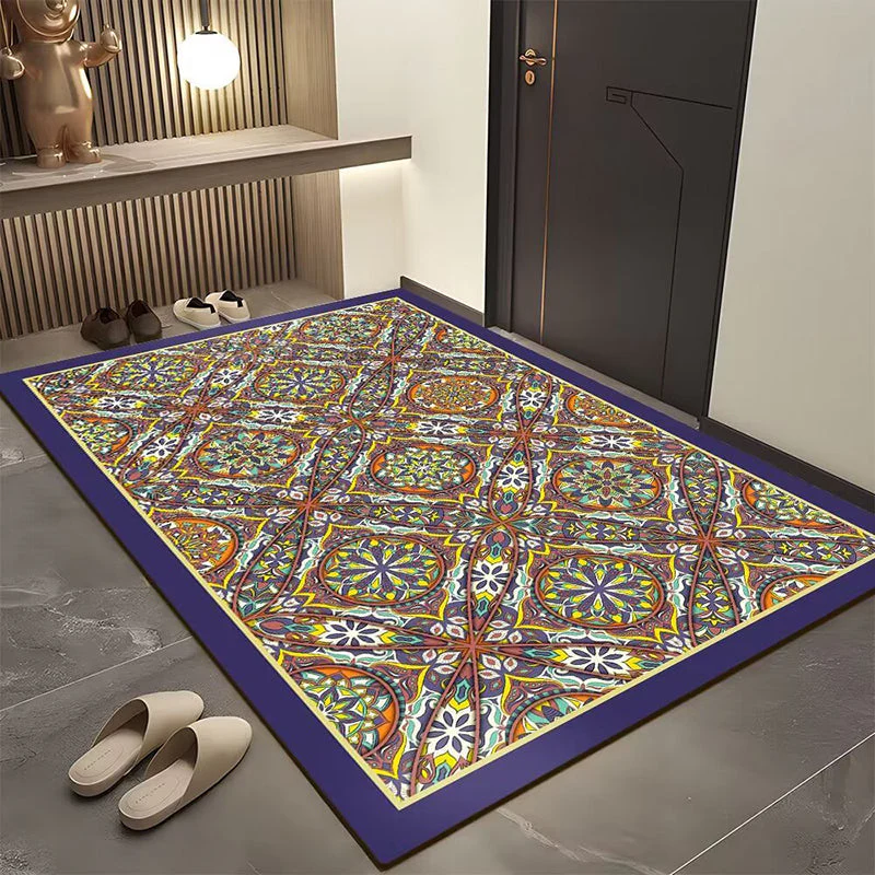 Bohemian Geometric Door Mat for Entryway - Image 18