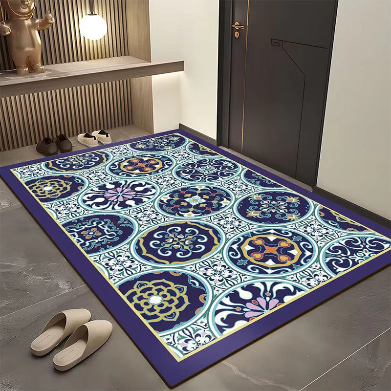 Bohemian Geometric Door Mat for Entryway - Image 19