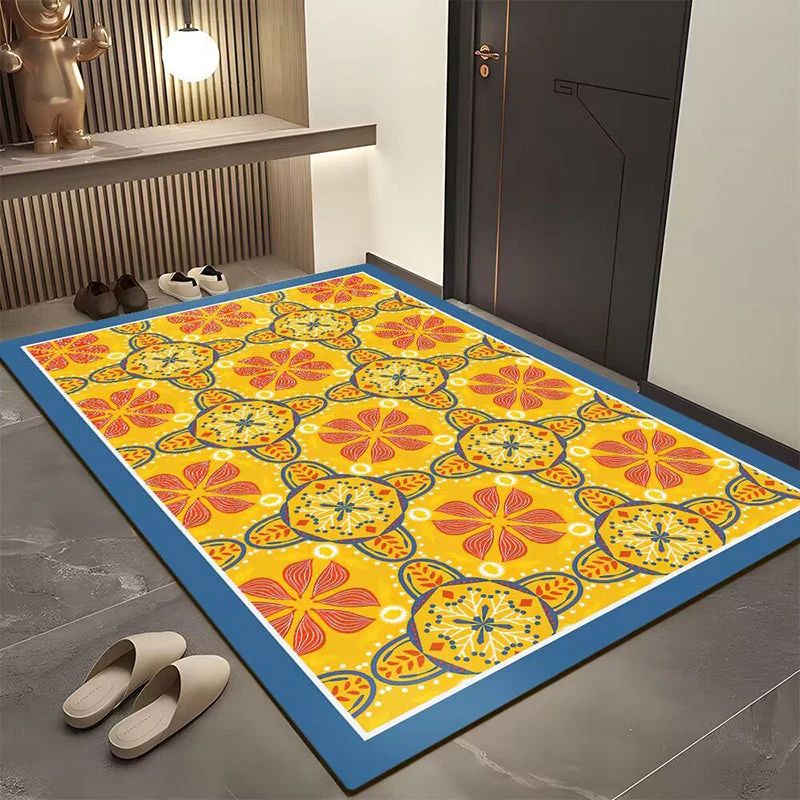 Bohemian Geometric Door Mat for Entryway - Image 20