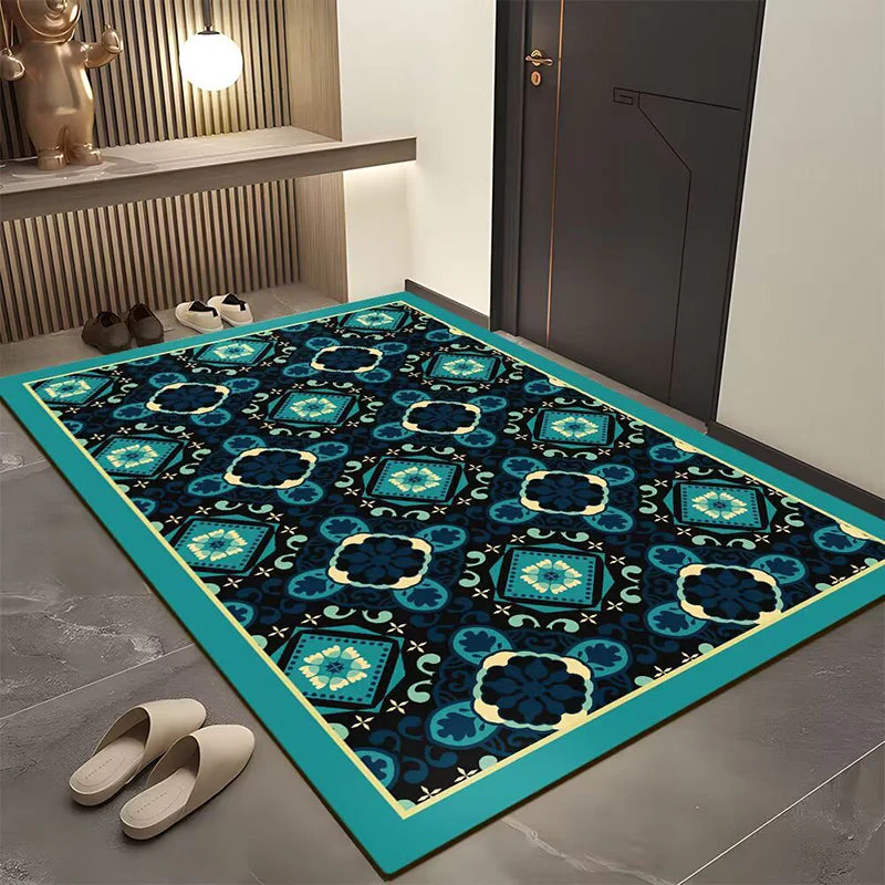 Bohemian Geometric Door Mat for Entryway - Image 21