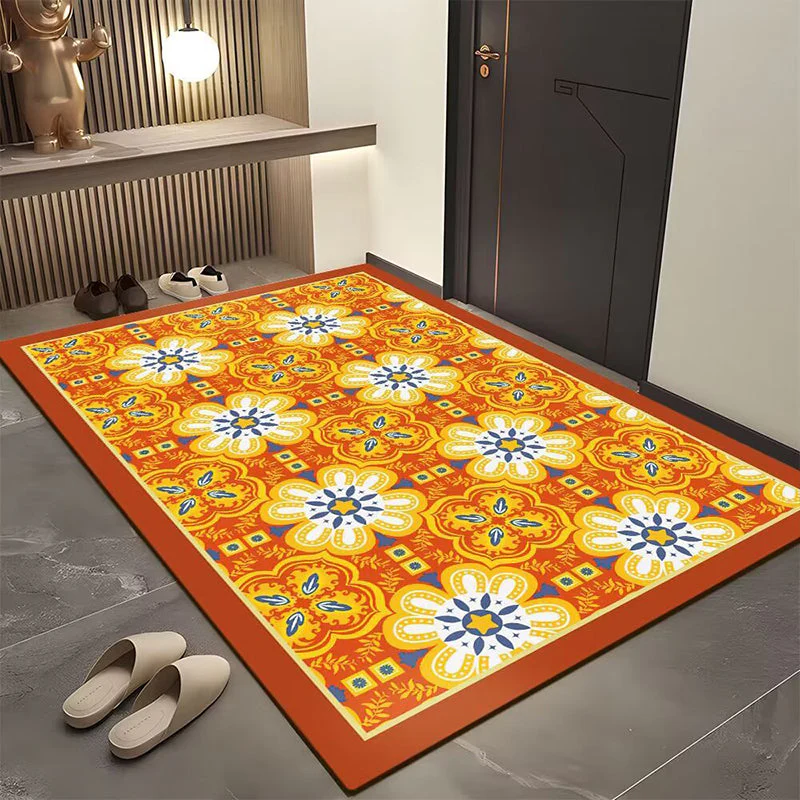 Bohemian Geometric Door Mat for Entryway - Image 22