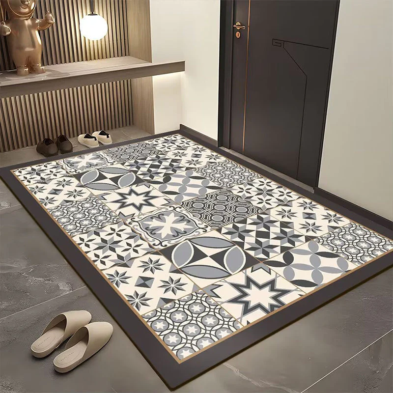 Bohemian Geometric Door Mat for Entryway - Image 8