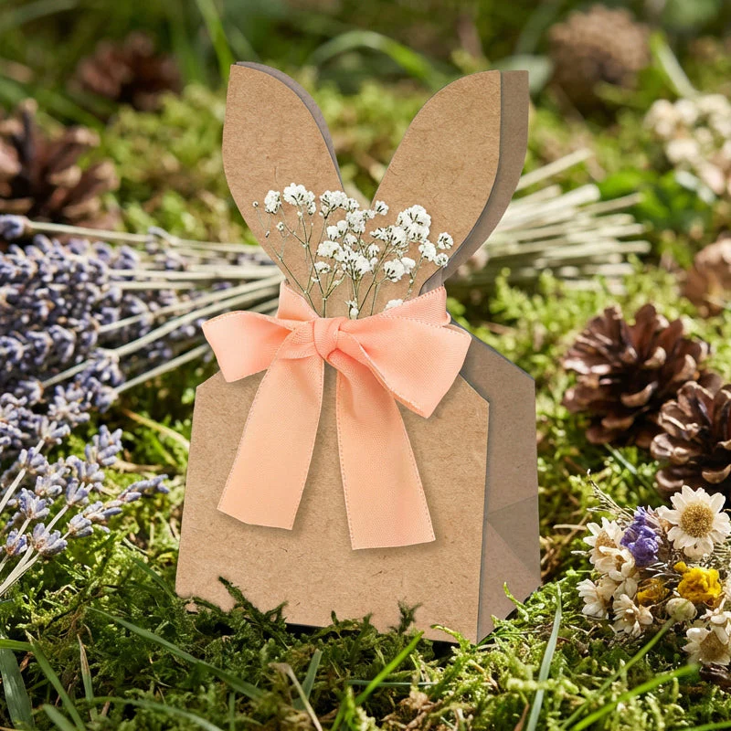🐰 Brand New for 2026 | Easter Bunny Gift Bags with Ribbons | Ready-to-Fill in Seconds 🎀【24-Pack】 - Image 5
