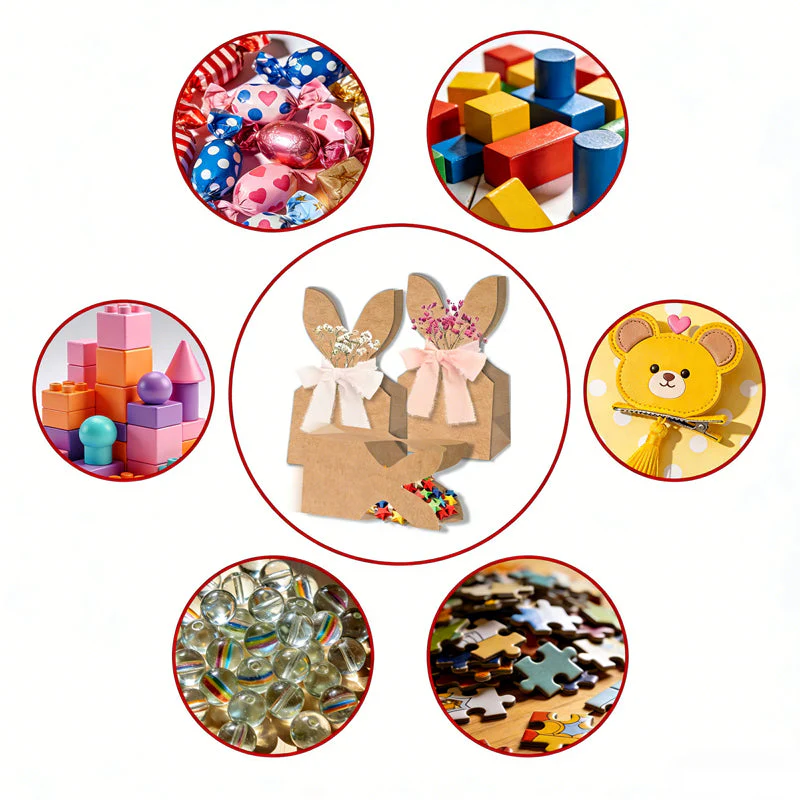 🐰 Brand New for 2026 | Easter Bunny Gift Bags with Ribbons | Ready-to-Fill in Seconds 🎀【24-Pack】 - Image 6