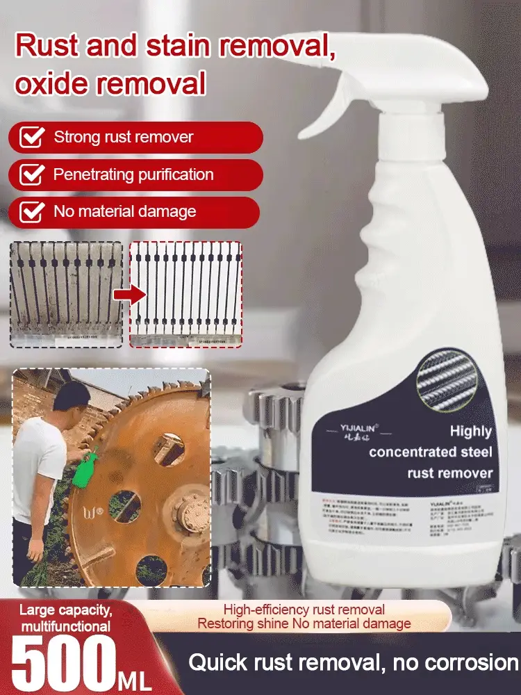 🌤️Buy 2 Get 1 Free🧱Highly concentrated rust remover for steel & iron